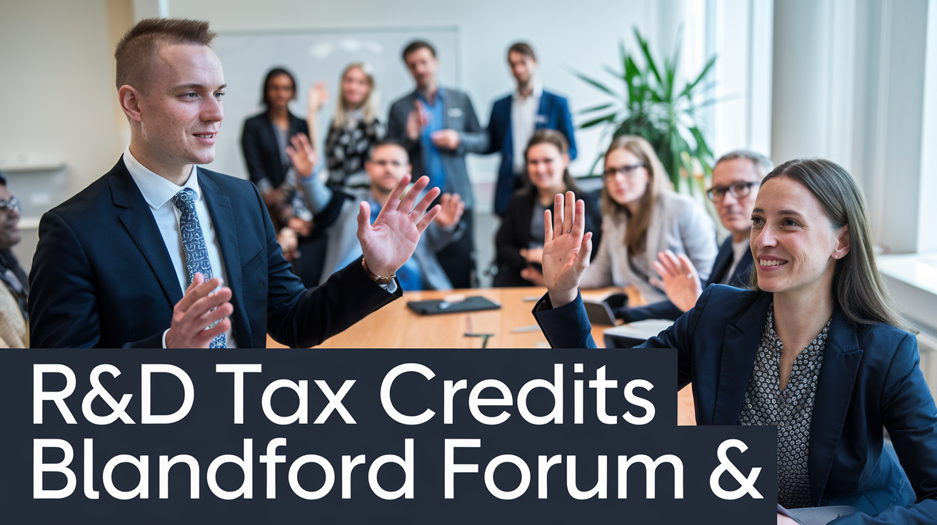 R&D Tax Credits Blandford Forum Dorset