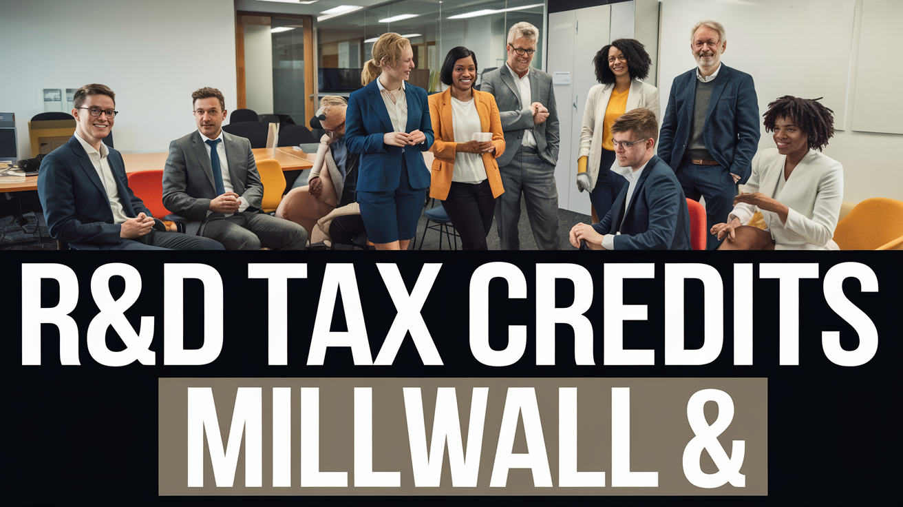 R&D Tax Credits Millwall Greater London