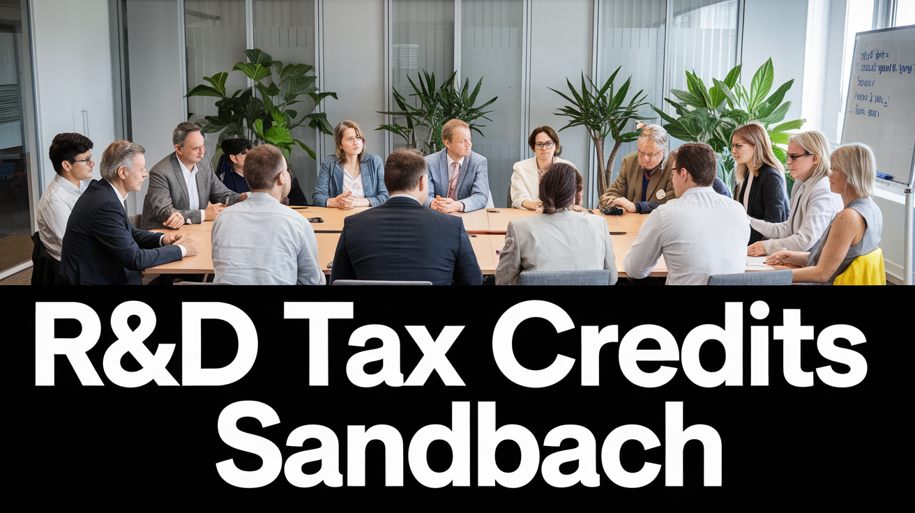 R&D Tax Credits Sandbach Cheshire