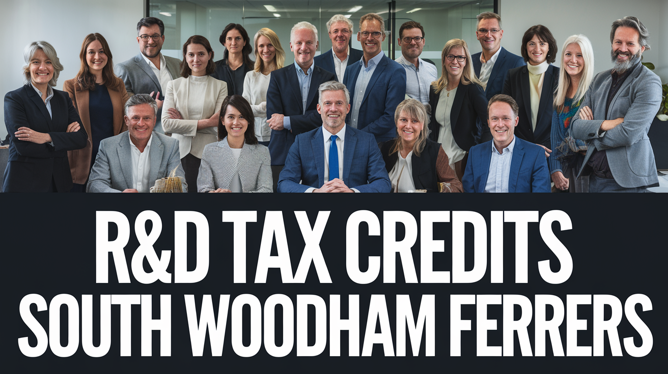 R&D Tax Credits South Woodham Ferrers Essex