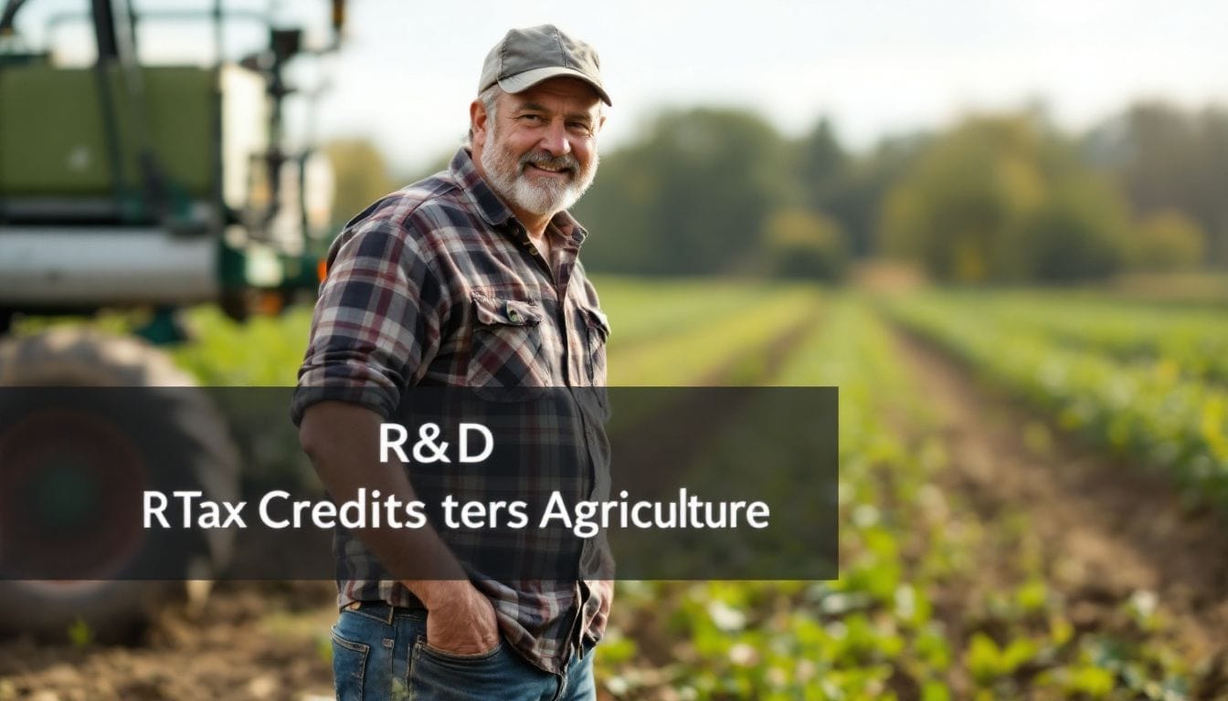 A farmer tests a new planting machine in a rural field.