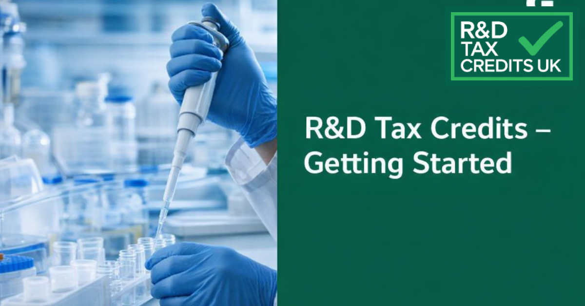 R&D Tax Credits – Getting Started