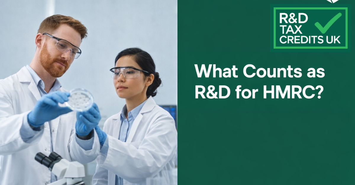What Counts as R&D for HMRC?